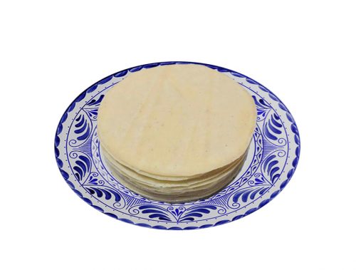 Tortillas de maíz amarillo-12cm- 100% nixtamalizado - 240 unités La Reina de las Tortillas