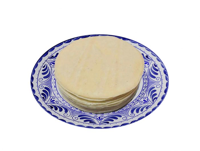 Tortillas de maíz amarillo-12cm- 100% nixtamalizado - 240 unités La Reina de las Tortillas